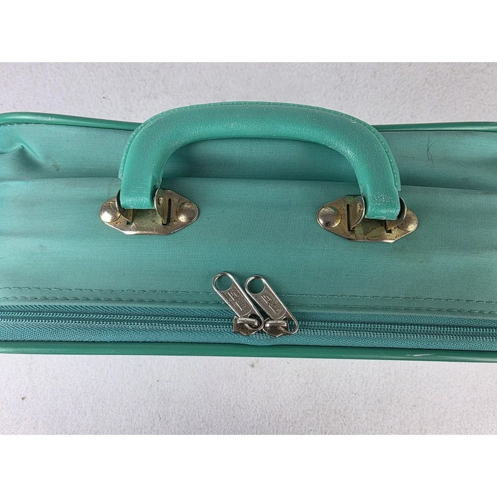 Vintage 1990 Alvin And The Chipmunks Britney Teal Green Mini Suitcase‎ *READ*